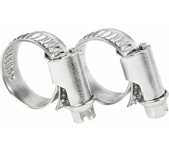 Изображение товара Кабельная стальная червячная хомут-стяжка REXANT 12-20 мм,  50 шт. 07-0612