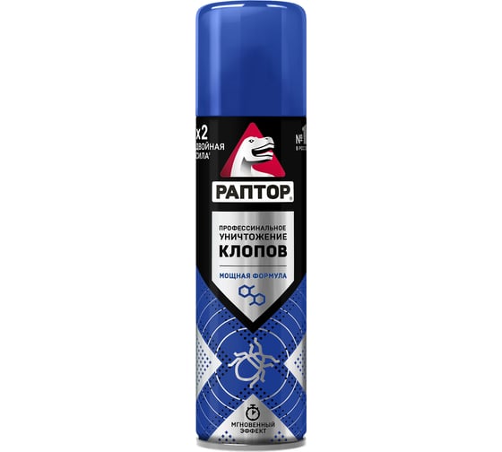 Изображение товара Аэрозоль от клопов РАПТОР 225 мл 20721 A1645