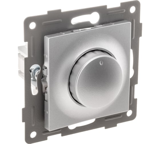 Изображение товара Механизм диммера GUSI ELECTRIC Ugra 500W, СУ, серебро С11Д6-004