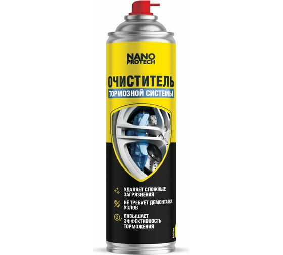 Изображение товара Очиститель для тормозной системы NANOPROTECH 400 мл NPOT0034