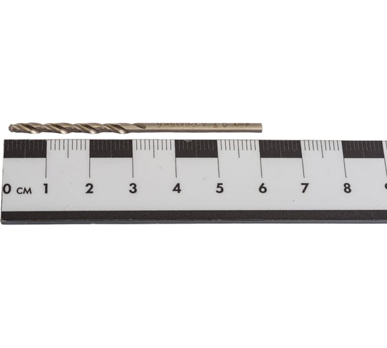 Изображение товара Сверло ООО "ТМТ ГРУПП" ц/х 2.7 класс А1 Р6М5К5 ГОСТ10902 148015