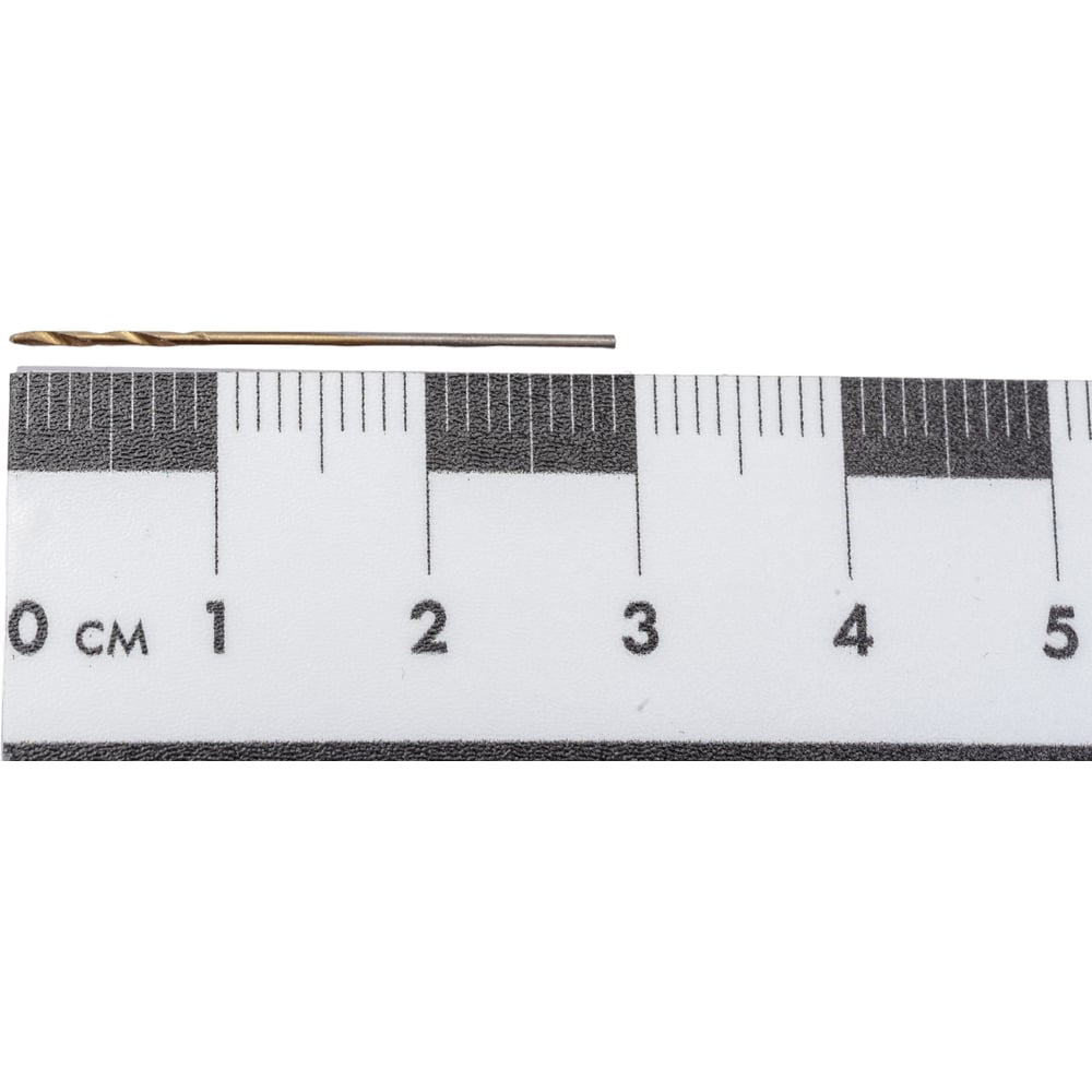 Изображение товара Сверло спиральное диаметром 0.8 мм класс А1 Р9-TIN ТМТ ГРУПП