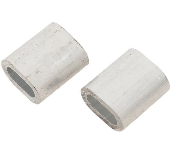 Изображение товара Зажим троса Госкреп алюминий 4мм, 2 шт. 7-0010780