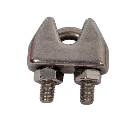 Изображение товара Зажим троса Госкреп DIN 741 D4 мм нержав. сталь 1 шт. КН.090164