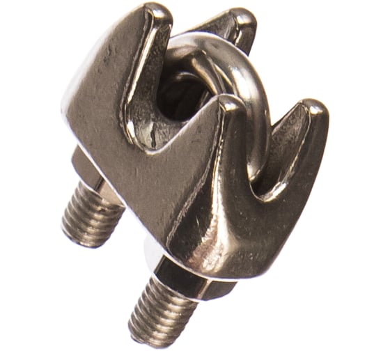 Изображение товара Зажим троса Госкреп DIN 9074 D2 мм нержав. сталь 1 шт. КН.080439