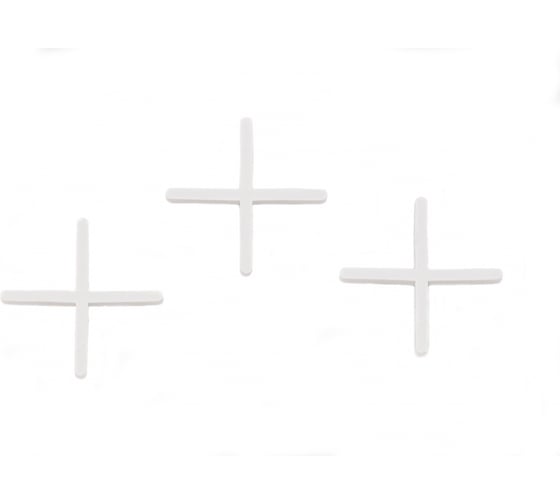 Изображение товара Крестики для плитки (200 шт; 2 мм) 3D Krestiki 00-00000701