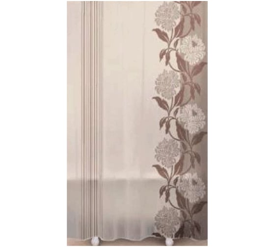 Изображение товара Тканевая шторка для ванны Melodia della vita MZ-37 Цветочная рапсодия 180х180 см 20987