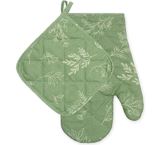 Изображение товара Прихватка-рукавица МУЛЬТИДОМ "Мильфлёр", размер 17x30 см МТ22-264