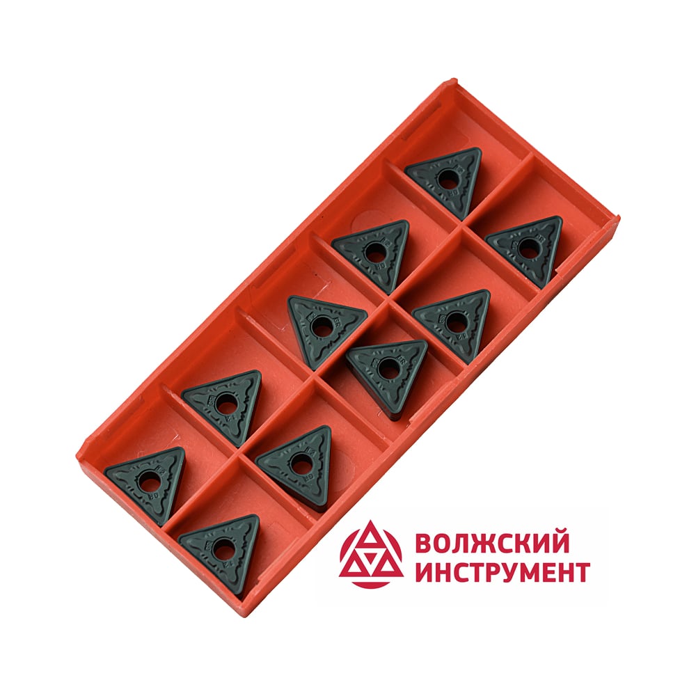 Изображение товара Пластина TNMG160412-GR HR8250 10 шт для обработки металлов Волжский Инструмент