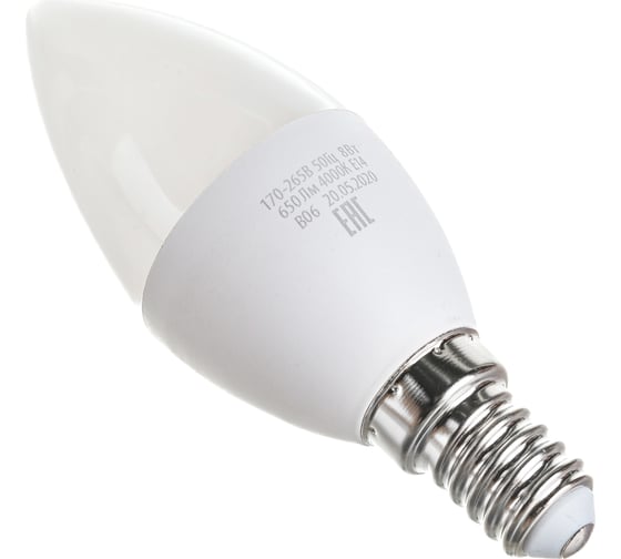 Изображение товара Светодиодная дампа Фарлайт С35 8Вт 4000К Е14 FAR000018