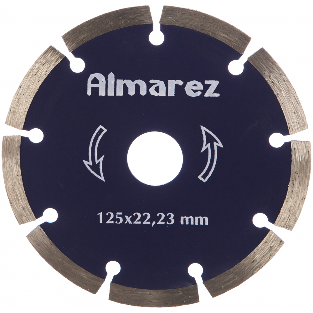 Отрезной алмазный диск по кирпичу, блоку Almarez диск отрезной зубр турбо профессионал 36652 150 z01 алмазный по бетону кирпичу граниту 150 мм