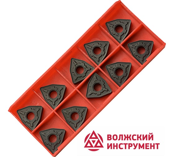 Изображение товара Пластина WNMG080412-GR HR8250 10 шт Волжский Инструмент 3503074