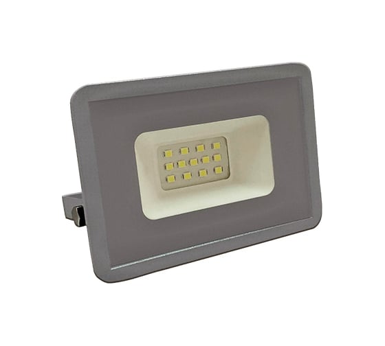 Изображение товара Светодиодный прожектор Фарлайт СДО 10Вт 6500К IP65 серый FAR002020