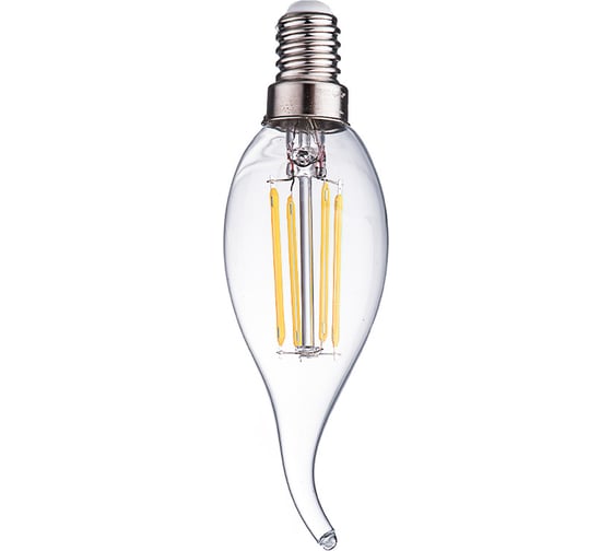 Изображение товара Нитевидная лампа Фарлайт прозрачная свеча на ветру СW35 7Вт 2700К Е14 FAR000029