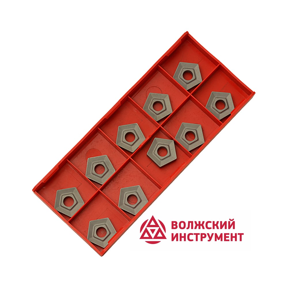 Изображение товара Пластина твердосплавная PNUM-110408 Т5К10 10 шт Волжский Инструмент