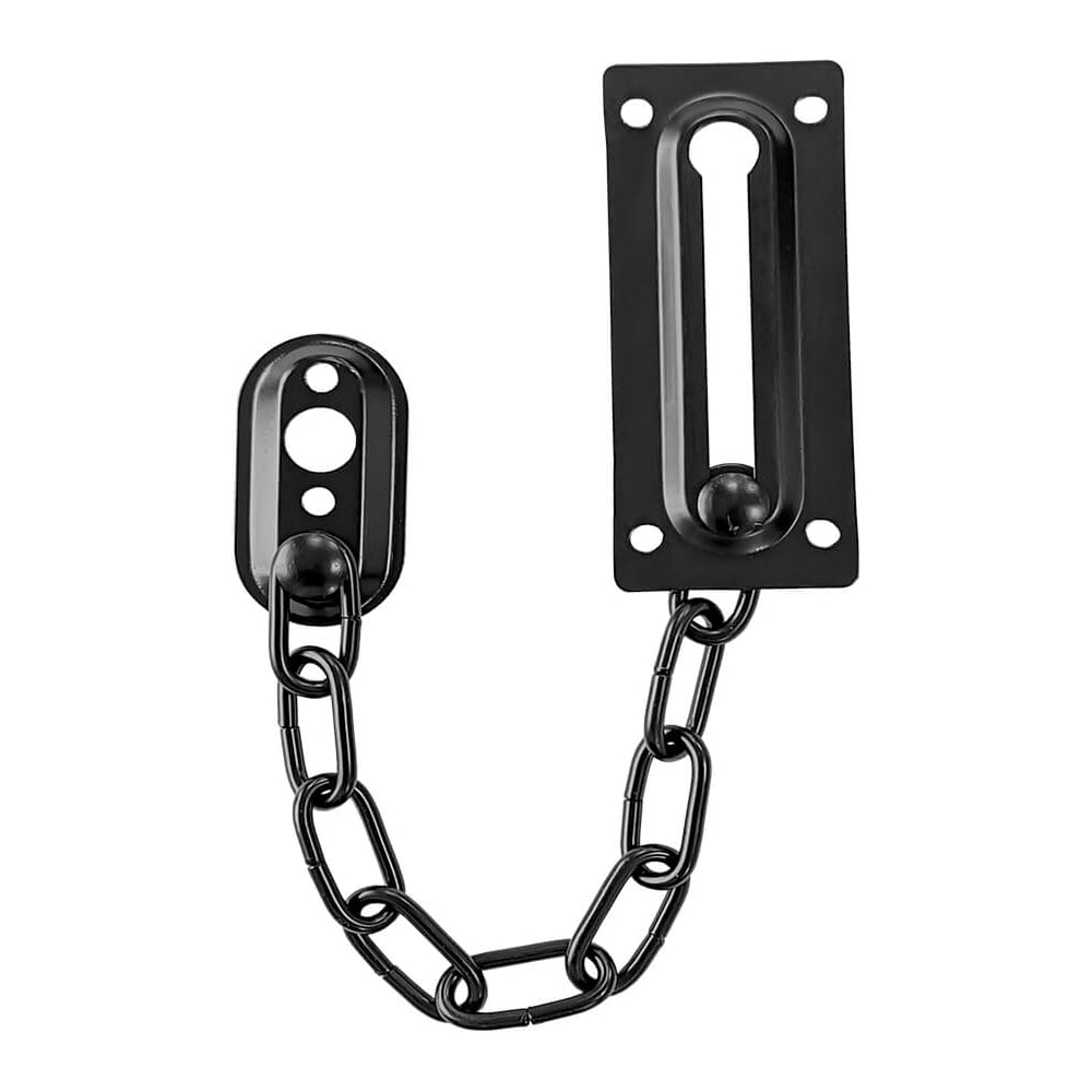 Изображение товара Цепочка дверная Marlok №4 BL черная надежная защита безопасности