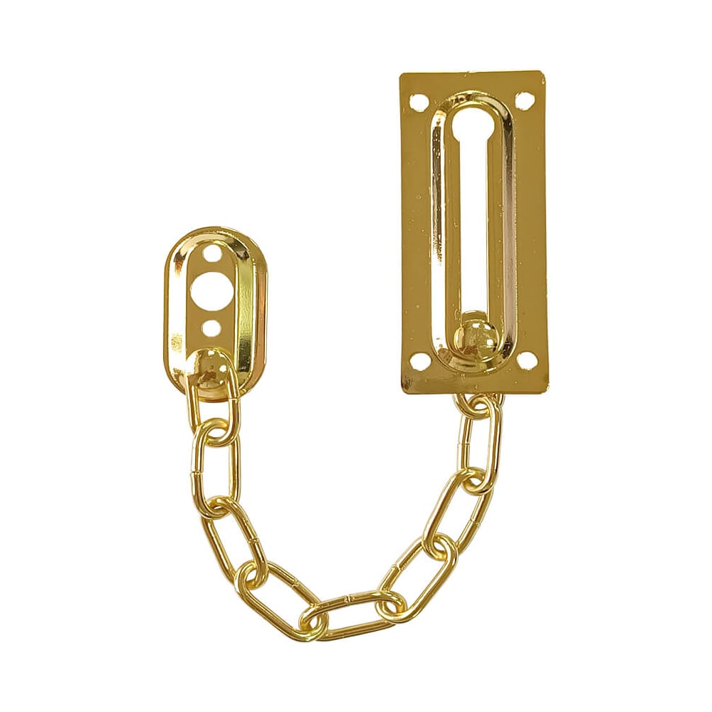 Изображение товара Цепочка дверная Marlok №4 PB золотая стальная накидная для защиты