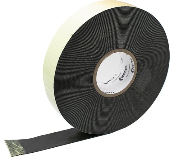 Изображение товара Изолента высоковольтная самослипающаяся, самоспекающаяся OXION 22 мм, 10 м, черная, OX-RTHVSF10M