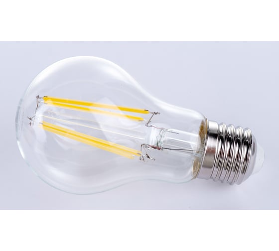 Изображение товара Нитевидная лампа Фарлайт прозрачная груша А60 15Вт 4000К Е27 FAR000087