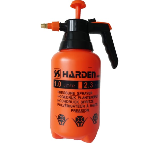 Изображение товара Ручной пневмо опрыскиватель HARDEN с медным соплом 1 л 632501