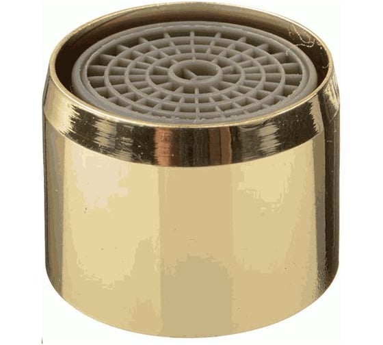 Изображение товара Аэратор Melodia della vita латунный M22х1 вн.рез., пл.сетка, золото 34009