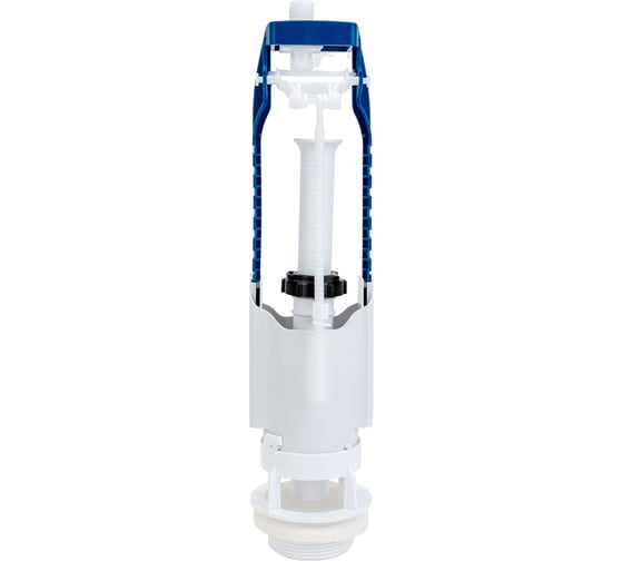 Изображение товара Арматура для бачка Псков кнопка, нижняя подводка, металлизированный, А 105.57.14.3.