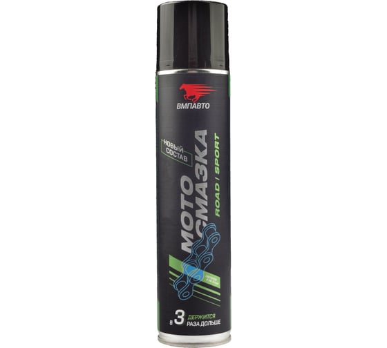Изображение товара Смазка для мотоциклов флакон-аэрозоль 400 мл МС 1800 ВМПАВТО 8406