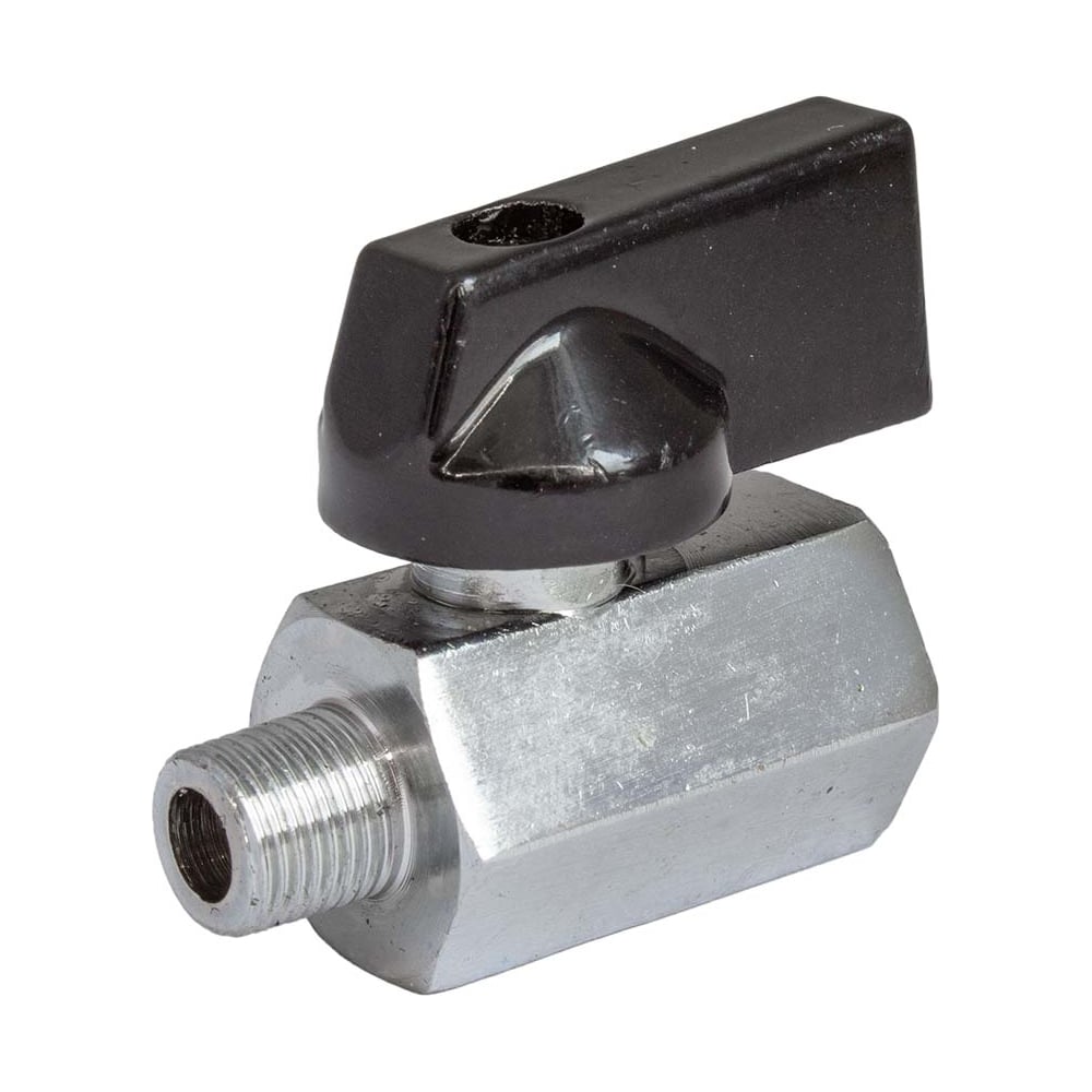 Изображение товара Вентиль шаровой PI TOOLS м1/8 - f1/8 4508 латунь хром никель