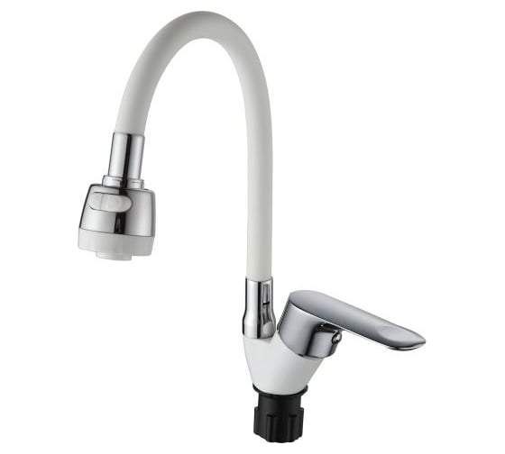 Изображение товара Смеситель для кухни ECONOCE серия 290 D35-A, белый EC0291WT