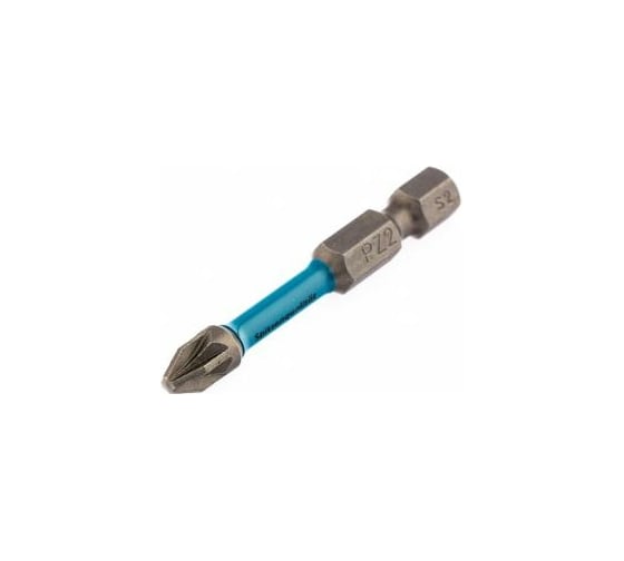 Изображение товара Набор бит торсионных (10 шт; PZ2x50 мм) для ударных шуруповертов GROSS 11495