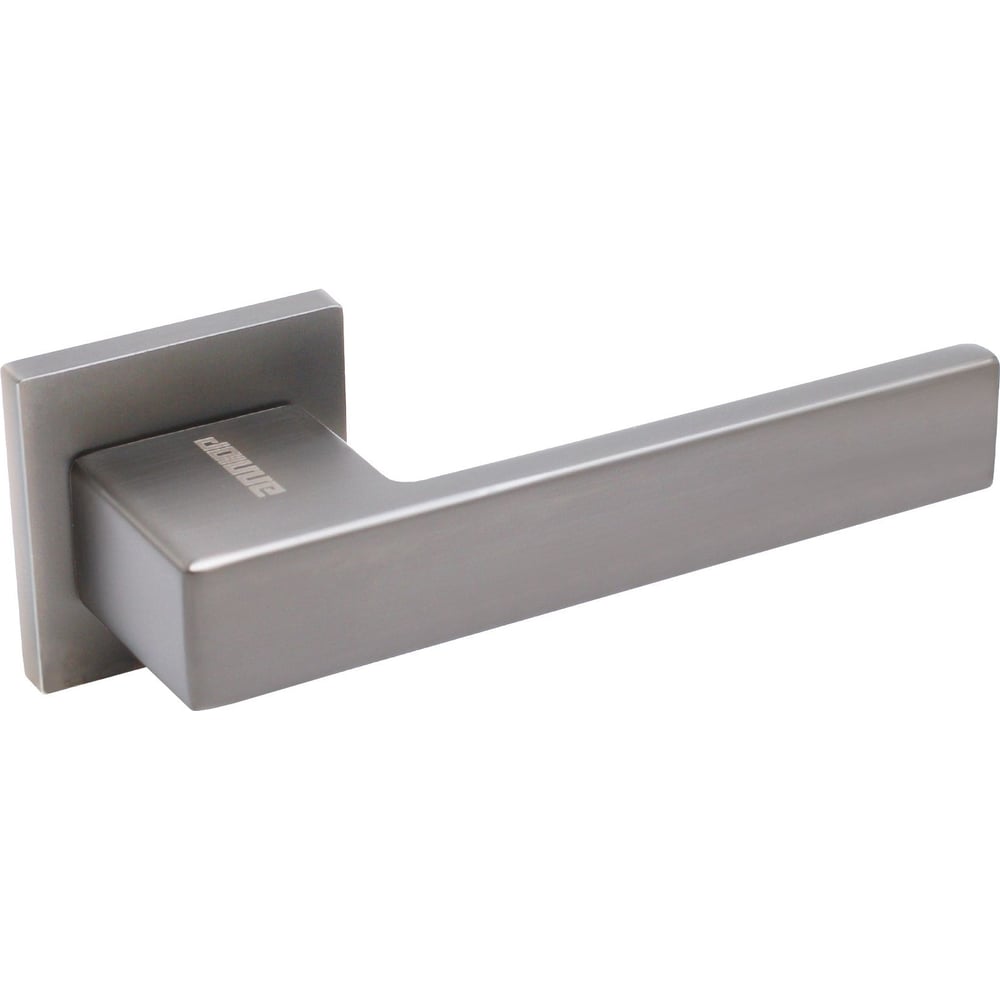 Изображение товара Комплект ручек Аллюр АРТ "РИНГО" графит для межкомнатных дверей 137 мм