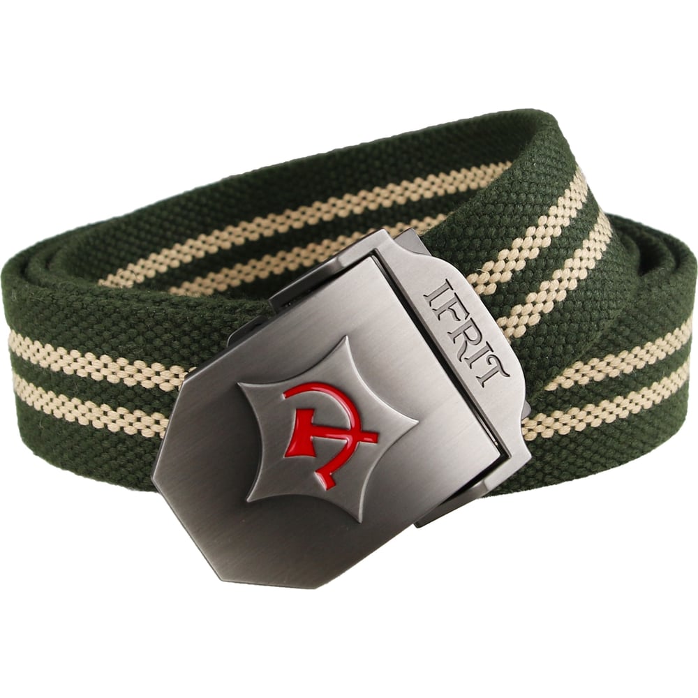 Изображение товара Ремень Ifrit Red Alert из полипропилена с алюминиевой пряжкой, хаки