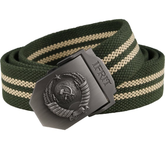 Изображение товара Ремень Ifrit Soviet Uniont Polypropylene пряжка алюминиевый сплав хаки/бежевый Рем-645 4680232391624