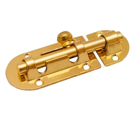 Изображение товара Шпингалет Marlok 01.02.01 G-021C 2 L=80 мм, PB золото 002748