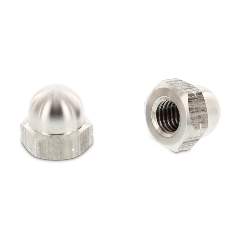 Изображение товара Гайка нержавеющая METIZ-A2 М5, DIN 1587, 500 шт