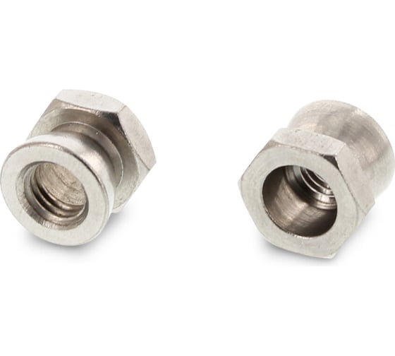 Изображение товара Антивандальная отрывная гайка Metiz-A2 М8, DIN 9150, А2, нержавеющая, 10 шт. 915028 10