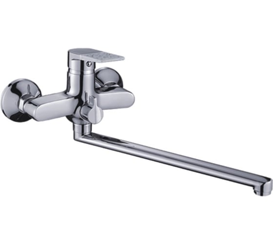 Изображение товара Универсальный смеситель Potatoс плоским прямым изливом и переключателем для душа P22236-7