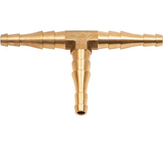 Изображение товара Тройник универсальный 6/9x6/9x6/9 мм, латунь, 5 шт в упаковке KRASS 2190603
