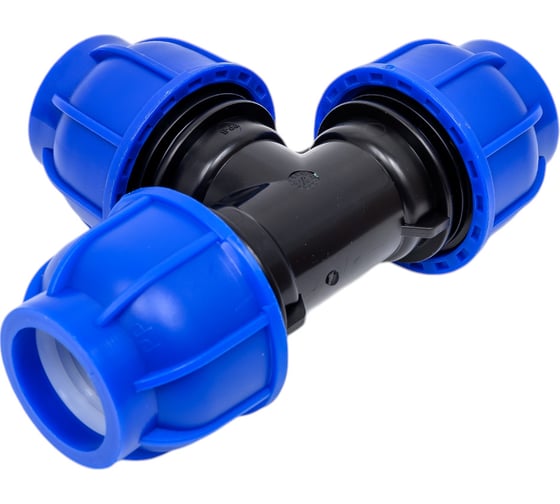 Изображение товара Тройник Cyklоn ПНД 32x32x32 мм, 8шт. PFTS3232