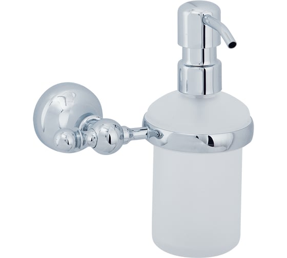Изображение товара Дозатор жидкого мыла настенный Veragio GIALETTA хром/матовое стекло VR.GIL-6470.CR