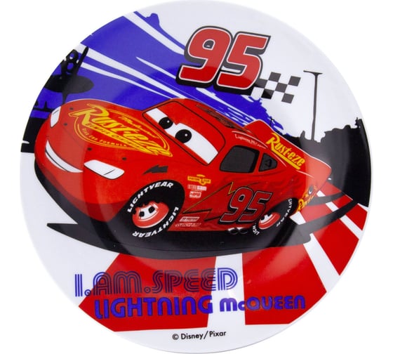 Изображение товара Тарелка ND Play Тачки, Я-скорость, диаметр 18,5 см, фарфор 294206