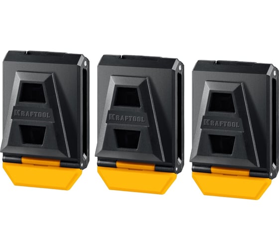 Изображение товара Пластиковые клипсы для системы быстрого крепления FastClip KRAFTOOL KC-3 3 шт. 38779