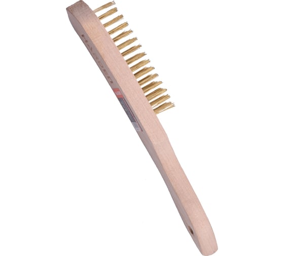 Изображение товара 5-рядная металлическая щетка HARDEN с деревянной ручкой 611545