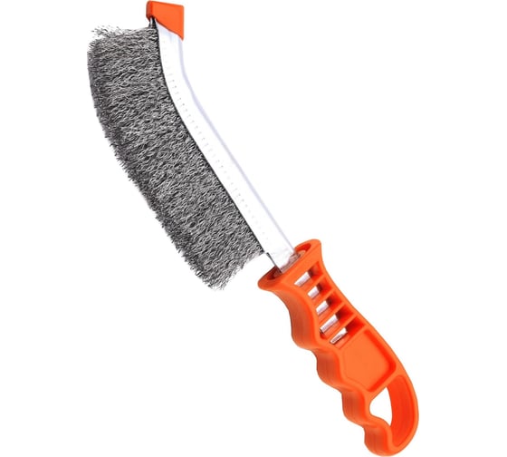 Изображение товара Ручная металлическая щетка HARDEN медное покрытие, 225 mm. 620140