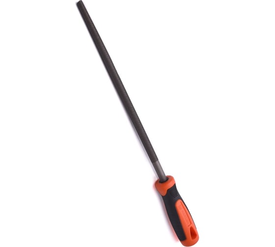 Изображение товара Напильник HARDEN круглый среднезернистый с эргономичной рукояткой, 315 мм. 610693