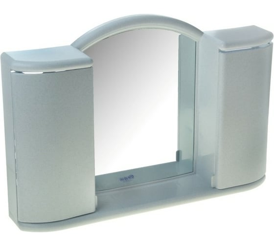 Изображение товара Шкафчик зеркальный BEROSSI Арго 11904 белый мрамор 70842 АС 11904000