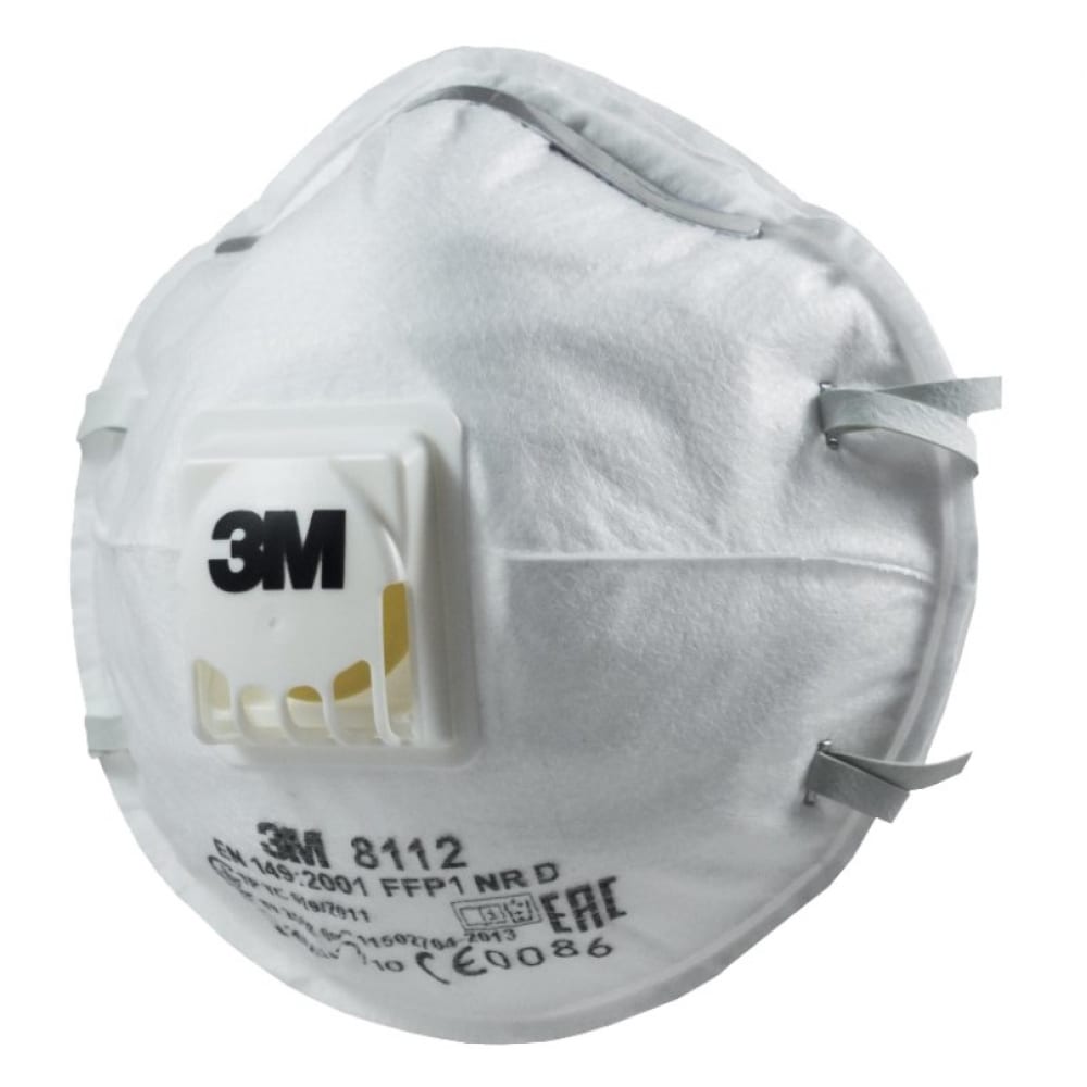 Респиратор 3М маска 5 штук в упаковке для защиты бриз кама бриз 1104 1 ffp1 до 4 пдк