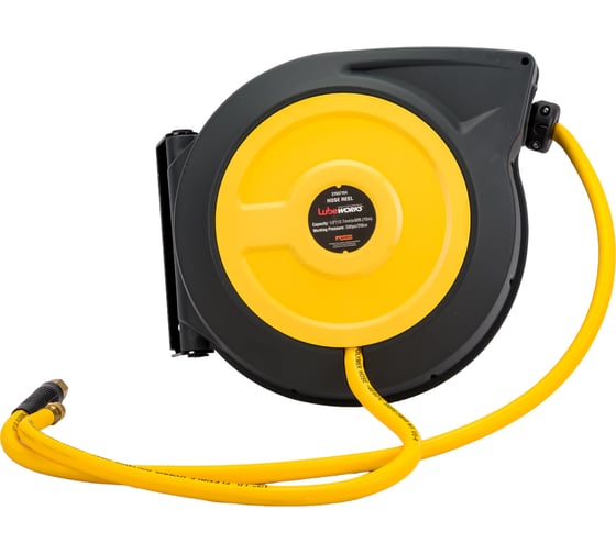 Изображение товара Катушка со шлангом 15м воздух/вода, давлением до 20 bar, соединение 1/2 Lubeworks 27537154