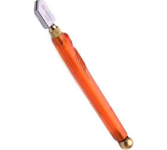 Изображение товара Стеклорез HARDEN 1-роликовый с пластиковой рукояткой, масляный 570351