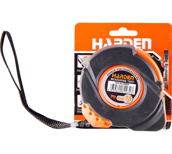 Изображение товара Измерительная рулетка HARDEN, 7,5мх25 мм. 580009